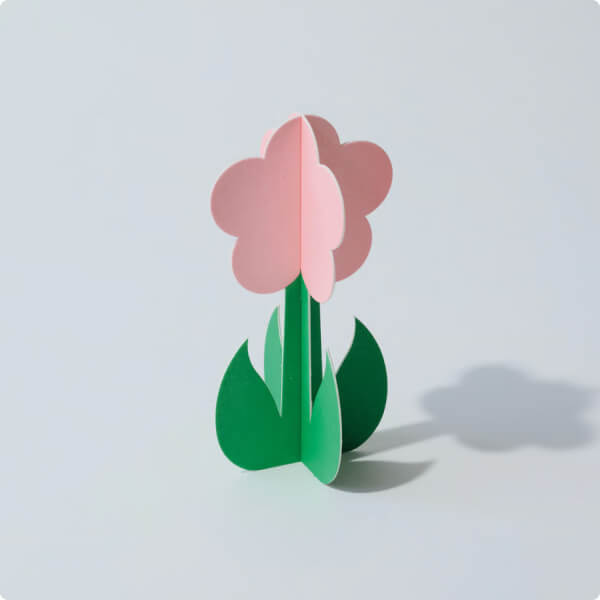 紙花 ペパフラ(ピンク色)/ 備凸工