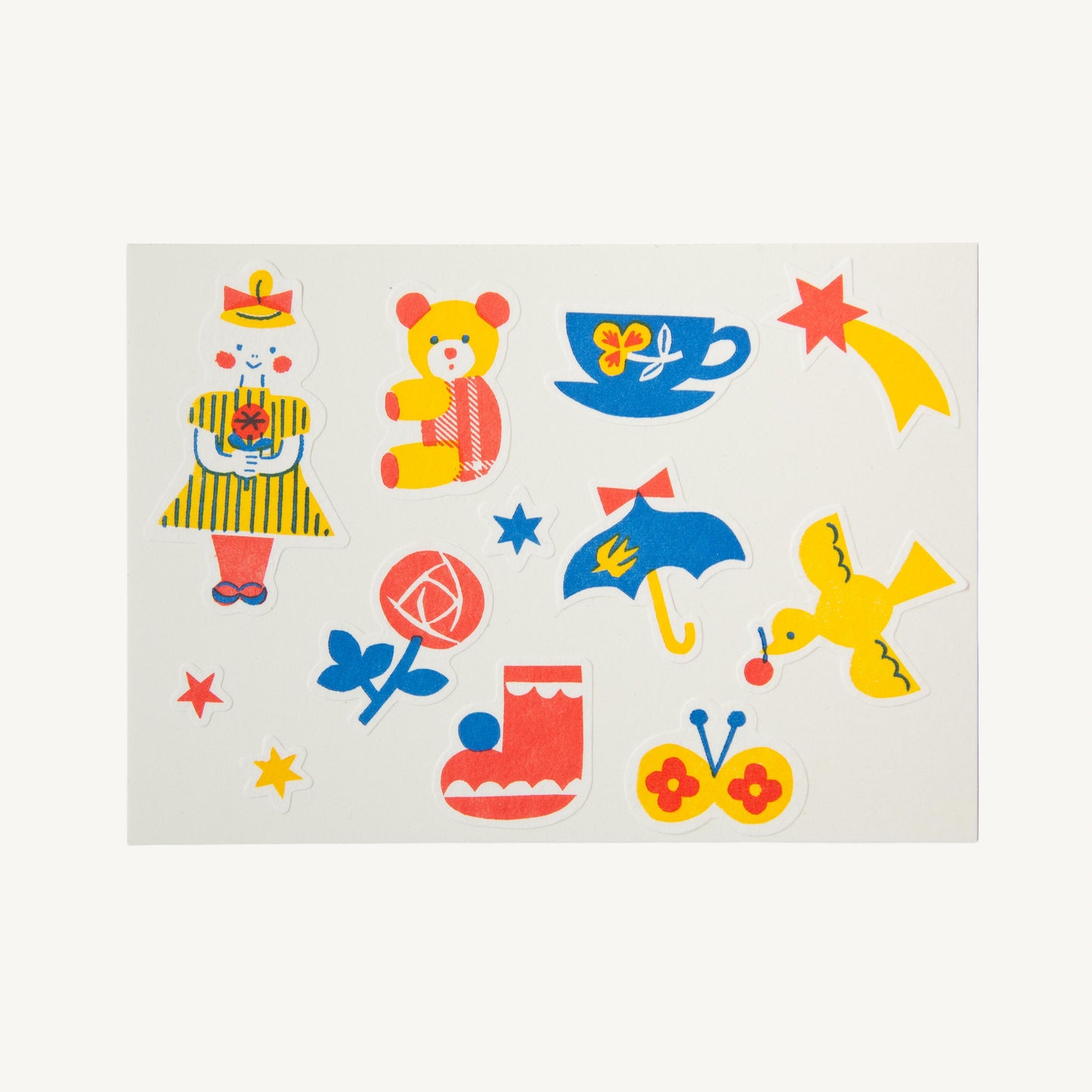 凸版STICKER （杉浦さやか） 女の子